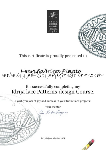 certificate sabrina pinato certificate sabrina pinato